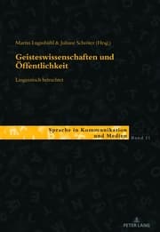 Cover von Geisteswissenschaften und Öffentlichkeit - linguistisch betrachtet