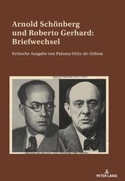 Cover von Arnold Schönberg und Roberto Gerhard: Briefwechsel
