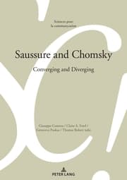 Cover von Saussure and Chomsky
