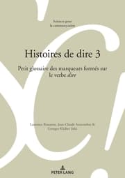 Cover von Histoires de dire 3