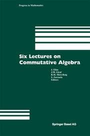 Cover von Six Lectures on Commutative Algebra