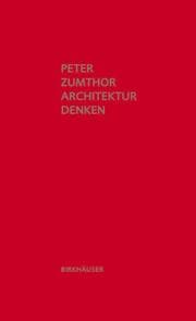 Cover von Architektur Denken