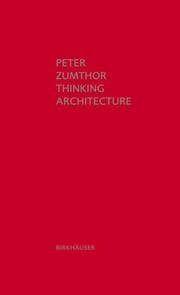 Cover von Thinking Architecture
