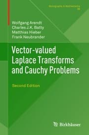 Cover von Vector-valued Laplace Transforms and Cauchy Problems