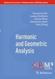 Cover von Harmonic and Geometric Analysis
