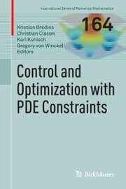 Cover von Control and Optimization with PDE Constraints