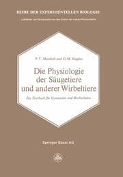 Cover von Die Physiologie der Säugetiere und anderer Wirbeltiere