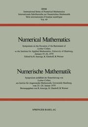 Cover von Numerical Mathematics / Numerische Mathematik
