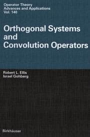 Cover von Orthogonal Systems and Convolution Operators