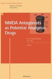 Cover von NMDA Antagonists as Potential Analgesic Drugs