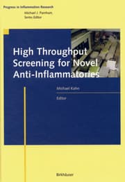 Cover von High Throughput Screening for Novel Anti-Inflammatories