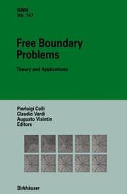 Cover von Free Boundary Problems