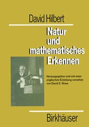 Cover von David Hilbert Natur und mathematisches Erkennen