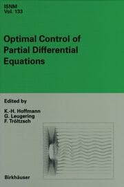 Cover von Optimal Control of Partial Differential Equations