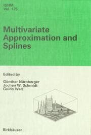 Cover von Multivariate Approximation and Splines