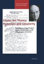 Cover von Finsler Set Theory: Platonism and Circularity