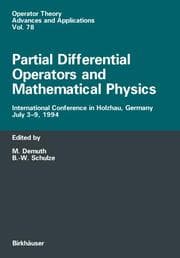 Cover von Partial Differential Operators and Mathematical Physics