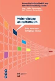 Cover von Weiterbildung an Hochschulen (E-Book)