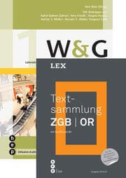 Cover von Einführungsangebot 'Textsammlung ZGB - OR' und 'W&G 1'