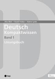 Cover von Deutsch Kompaktwissen. Band 1, Lösungsbuch