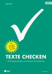 Cover von Texte checken