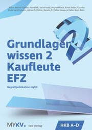 Cover von Grundlagenwissen 2 Kaufleute EFZ - HKB A bis HKB D
