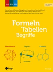 Cover von Formeln, Tabellen, Begriffe