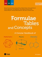 Cover von Formulae Tables and Concepts