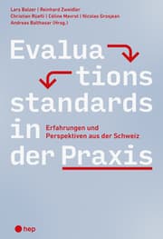 Cover von Evaluationsstandards in der Praxis