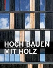 Cover von Hoch bauen mit Holz