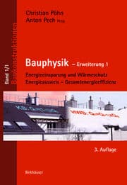Cover von Bauphysik - Erweiterung 1