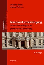 Cover von Mauerwerkstrockenlegung