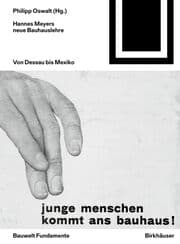 Cover von Hannes Meyers neue Bauhauslehre