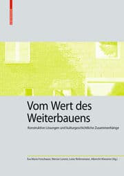 Cover von Vom Wert des Weiterbauens