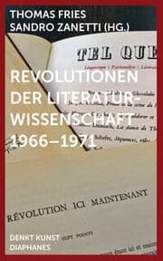 Cover von Revolutionen der Literaturwissenschaft 1966-1971