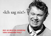 Cover von Postkartenbuch 'Ich sag nix!'