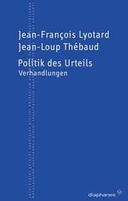 Cover von Politik des Urteils