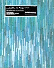 Cover von Ästhetik als Programm