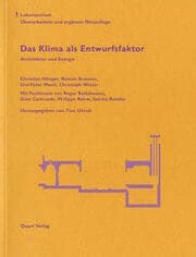 Cover von Das Klima als Entwurfsfaktor