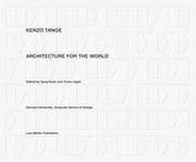 Cover von Kenzo Tange: Architecture for the World