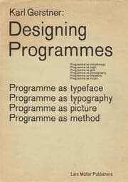 Cover von Designing Programmes