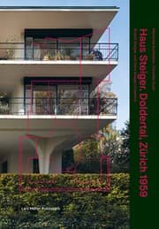 Cover von Haus Steiger Doldertal Zürich 1959