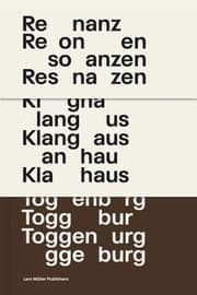 Cover von Resonanzen in und zum Klanghaus Toggenburg