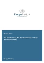 Cover von Die Durchsetzung der Haushaltspolitik und der Haushaltsführung