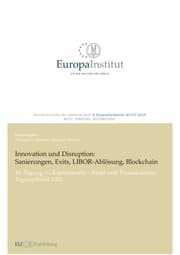 Cover von Innovation und Disruption: Sanierungen, Exits, LIBOR-Ablösung und Blockchain