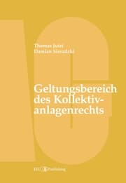 Cover von Geltungsbereich des Kollektivanlagenrechts