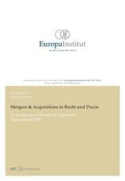 Cover von Mergers & Acquisitions in Recht und Praxis