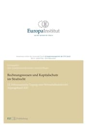 Cover von Rechnungswesen und Kapitalschutz im Strafrecht