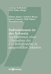 Cover von Subventionen in der Schweiz