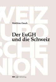 Cover von Der EuGH und die Schweiz